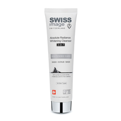 Косметика для мамы Swiss Image Очищающий и осветляющий крем для умывания выравнивающий тон кожи 3 в 1 100 мл