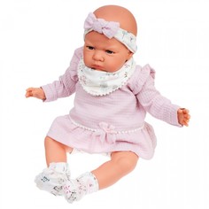 Куклы и одежда для кукол Munecas Antonio Juan Кукла Анна в розовом озвученная 52 см