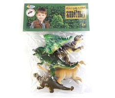 Игровые фигурки Играем вместе Набор из 5-ти динозавров 13 см