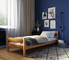 Кровати для подростков Подростковая кровать Green Mebel односпальная Светлячок 200х90 см