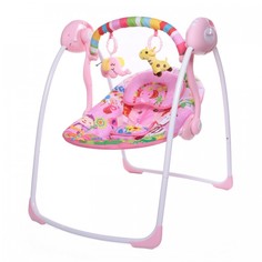 Электронные качели Baby Care Safari с адаптером Джунгли