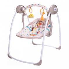 Электронные качели Baby Care Safari с адаптером Жираф