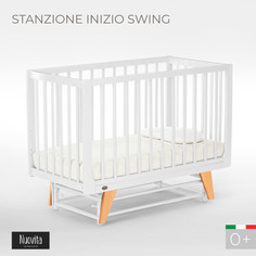 Детские кроватки Детская кроватка Nuovita Stanzione Inizio Swing (маятник продольный)