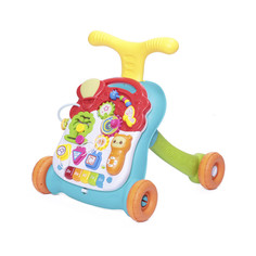 Ходунки Baby Care каталка со съемной игровой панелью Spin 3 в 1