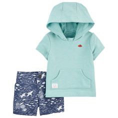 Комплекты детской одежды Carters Комплект для мальчика (футболка, шорты) 1K498010