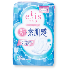 Гигиенические прокладки Elis Гигиенические дневные прокладки Shin-Suhadakan 3 капли 22 шт. 20.5 см