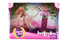 Куклы и одежда для кукол Shantou Gepai Набор кукла Princess Club Мой гардероб 12 см