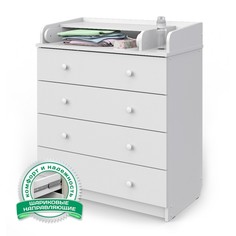 Комоды Комод Атон Сириус-2 804 ЛДСП пеленальный (4 ящика) Aton