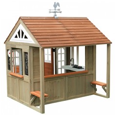 Игровые домики и палатки KidKraft Деревянный игровой домик для улицы Поместье Кантри Виста