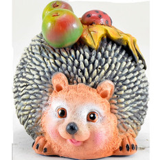 Товары для дачи и сада Сказка Садовая фигура Ежик с двумя яблоками