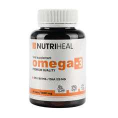 Витамины, минералы и БАДы Nutriheal Омега-3 очищенный рыбий жир 60 капсул по 1000 мг