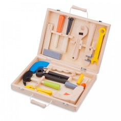 Деревянные игрушки Деревянная игрушка New Cassic Toys Игровой набор инструментов 12 предметов