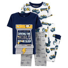 Домашняя одежда Carters Пижама для мальчика (4 предмета)