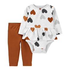 Комплекты детской одежды Carters Комплект для девочки 1M739110