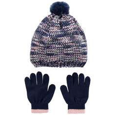 Шапки, варежки и шарфы Carters Комплект для девочки (шапка, перчатки) 3M122010