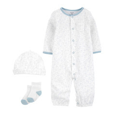 Комплекты детской одежды Carters Комплект для мальчика с коалами (комбинезон, шапочка, носочки)