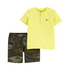 Комплекты детской одежды Carters Комплект для мальчика (футболка, шорты) 1K380910