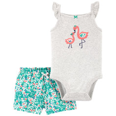 Комплекты детской одежды Carters Комплект для девочки (боди, шорты)