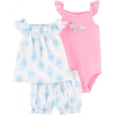 Боди, песочники, комбинезоны Carters Комплект для девочки 1H354710