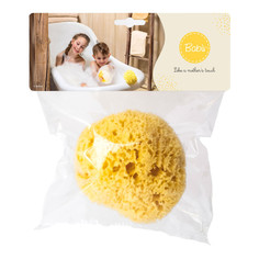 Мочалки Мочалка Babu Губка Honey Comb №14 натуральная