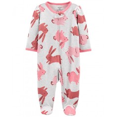 Боди, песочники, комбинезоны Carters Комбинезон для девочки с кроликами