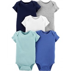 Боди, песочники, комбинезоны Carters Боди для мальчика 5 шт. 17639010 Carters