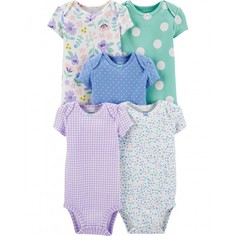 Боди, песочники, комбинезоны Carters Боди для девочки 5 шт. 1H357510