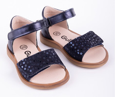 Босоножки и сандалии Gulliver Baby Перламутровые кожаные сандалии для девочки 11930GBS0401