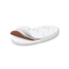 Матрасы Матрас Lunatown со съемным чехлом Aloe Vera SSoft Ellipse 125x75х10