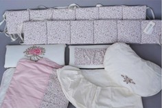 Комплекты в кроватку Комплект в кроватку Chepe Французский прованс (6 предметов)