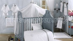 Балдахины для кроваток Балдахин для кроватки Kidboo Blossom Linen White