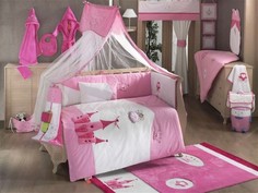 Комплекты в кроватку Комплект в кроватку Kidboo Little Princess (6 предметов)
