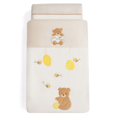 Комплекты в кроватку Комплект в кроватку Kidboo Honey Bear (4 предмета)