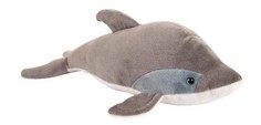 Мягкие игрушки Мягкая игрушка ABtoys В дикой природе Дельфин 30 см