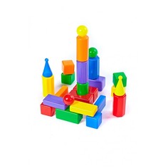 Развивающие игрушки Развивающая игрушка СВСД Строительный набор Стена-2 25 элементов
