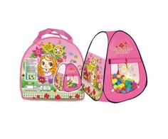 Игровые домики и палатки Наша Игрушка Палатка игровая Цветочный рай