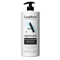 Косметика для мамы Compliment Professional Aqua Line Мицеллярный шампунь для увлажнения волос 1000 мл