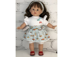 Куклы и одежда для кукол Marina&Pau Кукла Тина брюнетка 45 см