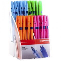 Ручки Stabilo Дисплей шариковых ручек Liner 808 0.7 мм 80 шт. 808FL8041