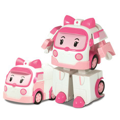 Машины Робокар Поли (Robocar Poli) Машинка скорой помощи Эмбер трансформер 10 см