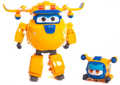 Роботы Super Wings Трансформер Донни + Супер питомец Донни