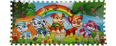 Игровые коврики Игровой коврик Играем вместе пазл Щенки (8 сегментов)