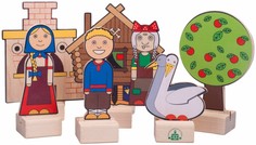 Игровые фигурки Краснокамская игрушка Персонажи сказки Гуси-лебеди Н-64