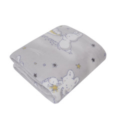 Пледы Плед Baby Nice (ОТК) Micro Flannel Лунный зайчик 118х100 см
