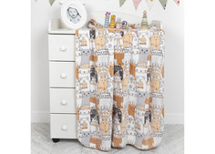 Пледы Плед Baby Nice (ОТК) Micro Flannel Котики 140х100 см