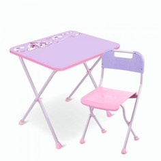 Детские столы и стулья Ника Комплект мебели Единорог КА2-М/1 Nika
