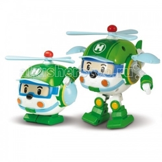 Вертолеты и самолеты Робокар Поли (Robocar Poli) Вертолет Хэли трансформер 10 см
