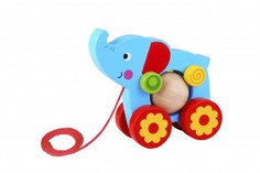 Каталки-игрушки Каталка-игрушка Tooky Toy Каталка Слоник TKE006