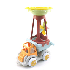 Каталки-игрушки Каталка-игрушка Viking Toys Набор Ecoline Самосвал с мельницей
