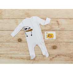 Боди, песочники, комбинезоны Bruno Комбинезон на молнии Ленивец Br.Uno